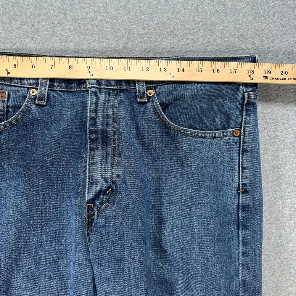 Levi's Jeans 505 Regular Fit Mens 33x34 Blue Denim Classic Workwear Casual